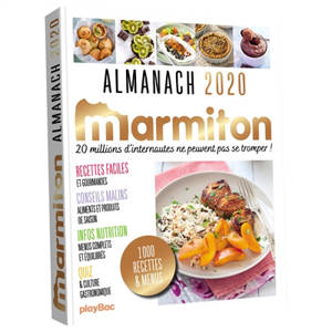 Marmiton Almanach 2020 100 Recettes Menus - 
