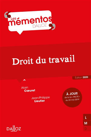 Droit du travail : 2020