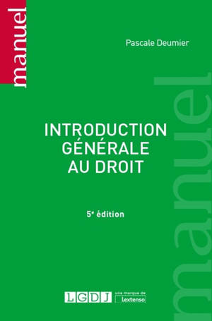 Introduction générale au droit