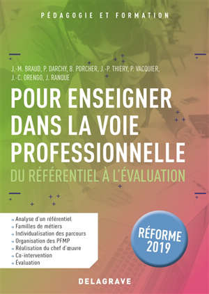 Pour enseigner dans la voie professionnelle : référence