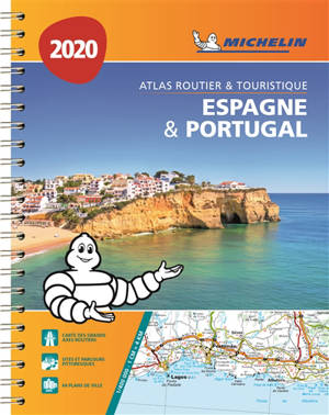 Espagne & Portugal 2020 : atlas routier & touristique = Espana & Portugal 2020 : atlas de carreteras y turistico = Espana & Portugal 2020 : atlas rodoviario e turistico
