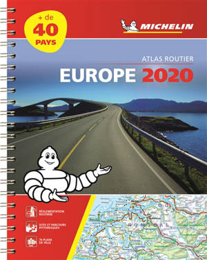 Europe 2020 : atlas routier et touristique = Europe 2020 : tourist and motoring atlas = Europa 2020 : Strassen- und Reiseatlas