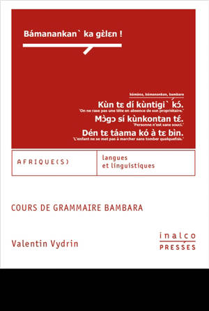 Cours de grammaire bambara