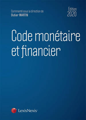 Code monétaire et financier 2020