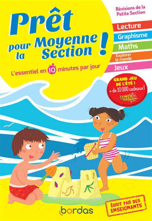Prêt pour la moyenne section ! : l'essentiel en 10 minutes par jour