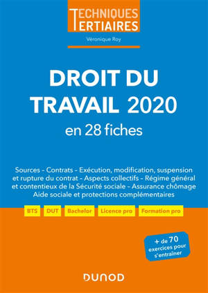 Droit du travail 2020 : en 28 fiches