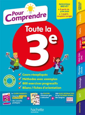 Pour comprendre toute la 3e : nouveau brevet