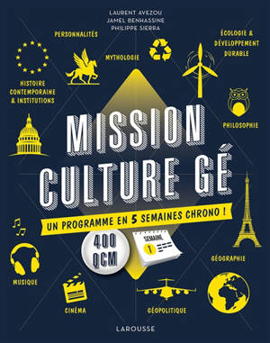 Mission culture gé : un programme en 5 semaines chrono !. Volume 2