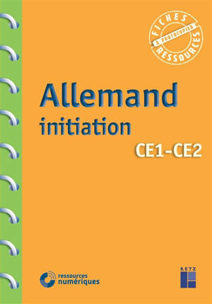 Allemand initiation, CE1-CE2