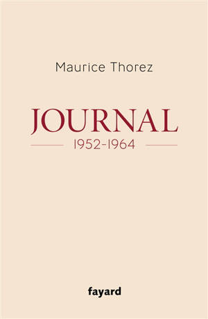 Journal : 1952-1964