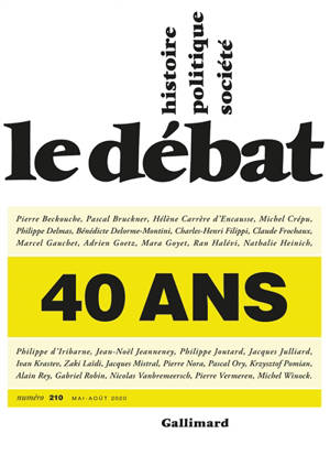 Débat (Le). n° 210, 40 ans