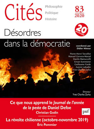Cités. n° 83, Désordres dans la démocratie
