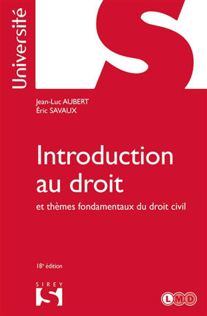 Introduction au droit et thèmes fondamentaux du droit civil : 2021