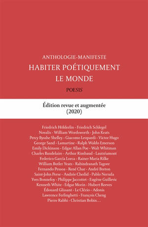 Habiter poétiquement le monde : anthologie-manifeste