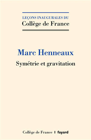 Symétrie et gravitation