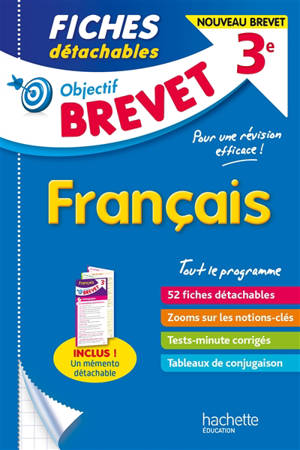 Français 3e : tout le programme ! : nouveau brevet