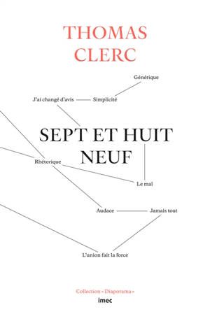 Sept et huit neuf
