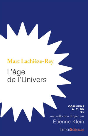 L'âge de l'Univers