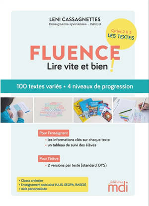 Fluence : 90 textes pour lire vite et bien !