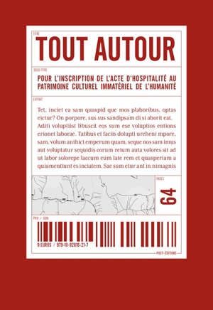 Tout autour : pour l'inscription de l'acte d'hospitalité au patrimoine culturel immatériel de l'humanité