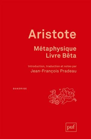 Métaphysique, Livre Bêta