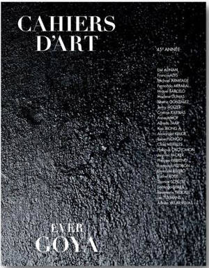 Cahiers d'art. n° 1 (2021), Ever Goya