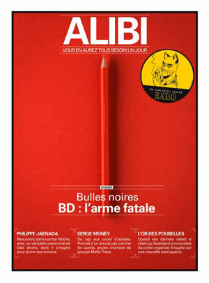 Alibi : vous en aurez tous besoin un jour. n° 7, Bulles noires : BD : l'arme fatale