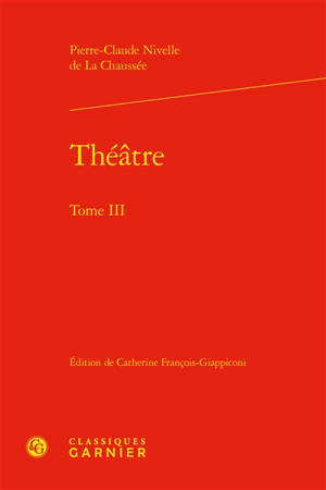 Théâtre. Volume 3