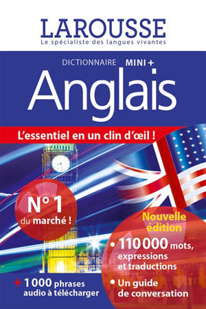 Larousse mini-dictionnaire : français-anglais, anglais-français. Larousse mini dictionary : French-English, English-French