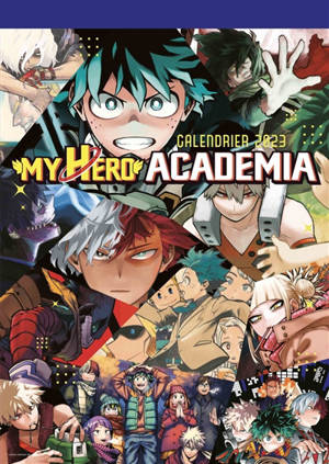 My hero academia : calendrier 2023
