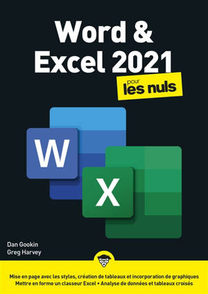 Word & Excel 2021 pour les nuls