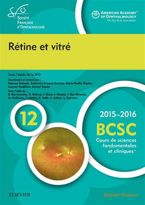Rétine et vitré : section 12, 2015-2016