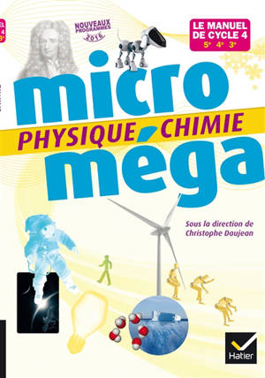 Physique chimie : le manuel de cycle 4, 5e, 4e, 3e : nouveaux programmes 2016