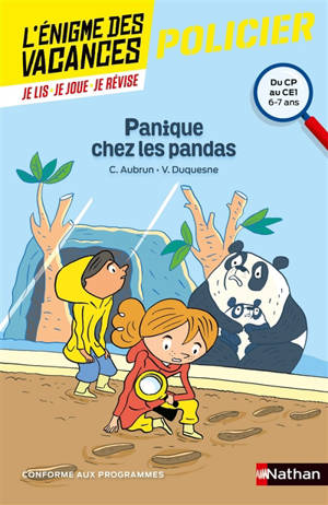 Panique chez les pandas : du CP au CE1, 6-7 ans : conforme aux programmes