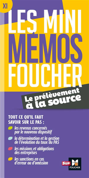 Le prélèvement à la source