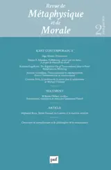 Revue de métaphysique et de morale, n° 2 (2023). Kant contemporain (2)