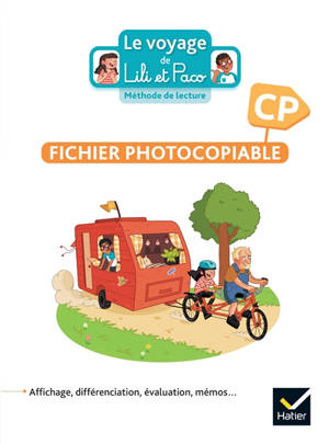 Le voyage de Lili et Paco : méthode de lecture, CP : fichier photocopiable