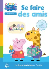 J'apprends avec Peppa Pig : se faire des amis : un livre ardoise sur l'amitié