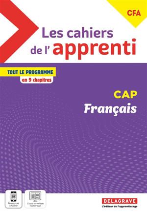 Français CAP, CFA : tout le programme en 9 chapitres