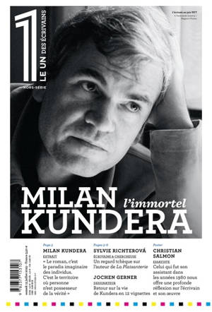 Le 1 des écrivains, hors-série. Milan Kundera, l'immortel