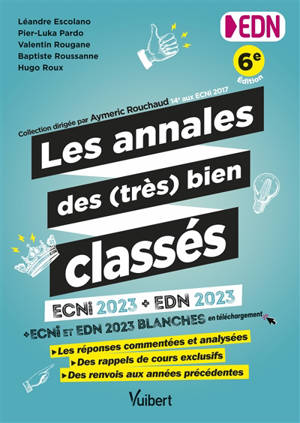 Les annales des (très) bien classés : ECNi 2023 + EDN 2023