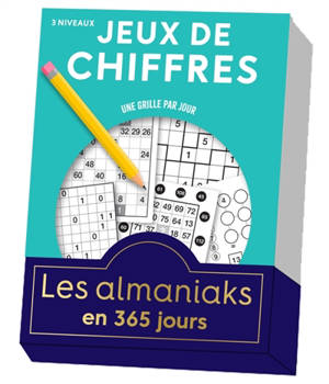 Jeux de chiffres : une grille par jour, 3 niveaux : en 365 jours