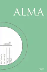 Bulletin Du Cange : archivum latinitatis medii aevi, n° 80. 2022-2023