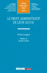 Le droit administratif de Léon Aucoc