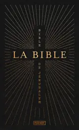 La Bible de Jérusalem : couverture noire