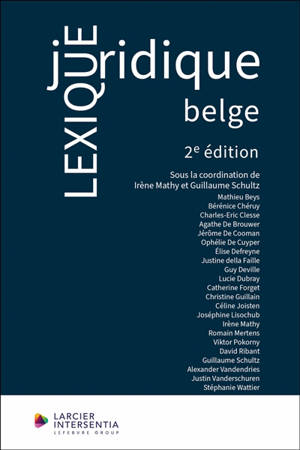 Lexique juridique belge