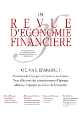 Revue d'économie financière, n° 158. Où va l'épargne ?