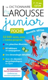 Le dictionnaire Larousse junior poche, 7-11 ans, CE-CM
