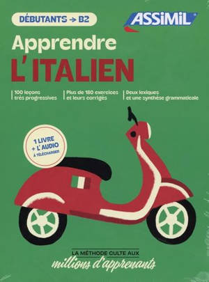 Apprendre l'italien : débutants, B2 : pack