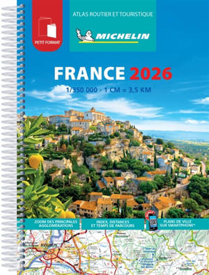 France 2026 : atlas routier et touristique : petit format